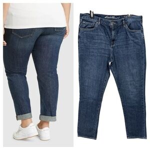 Eddie Bauer Women's Boyfriend Slim Fit Jeans size 14